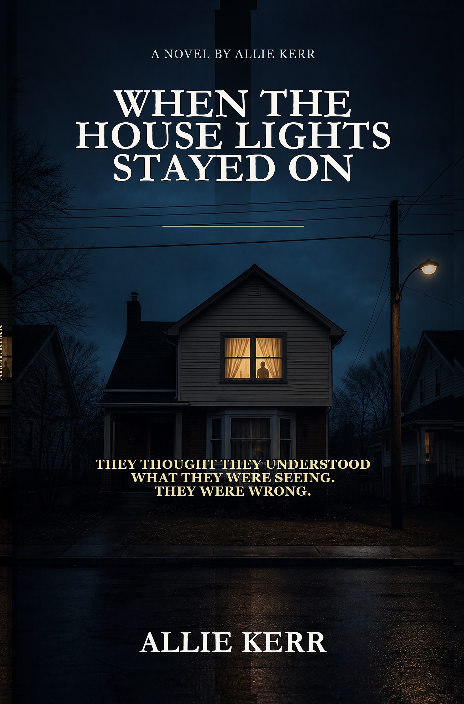 When the House Lights Stayed On cover
